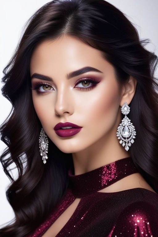 Woman avoiding water on her lashes